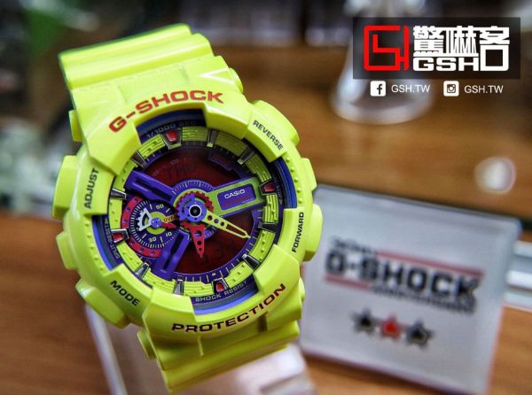 圖片 G-SHOCK 限量款 黃樂高 GA-110A-9