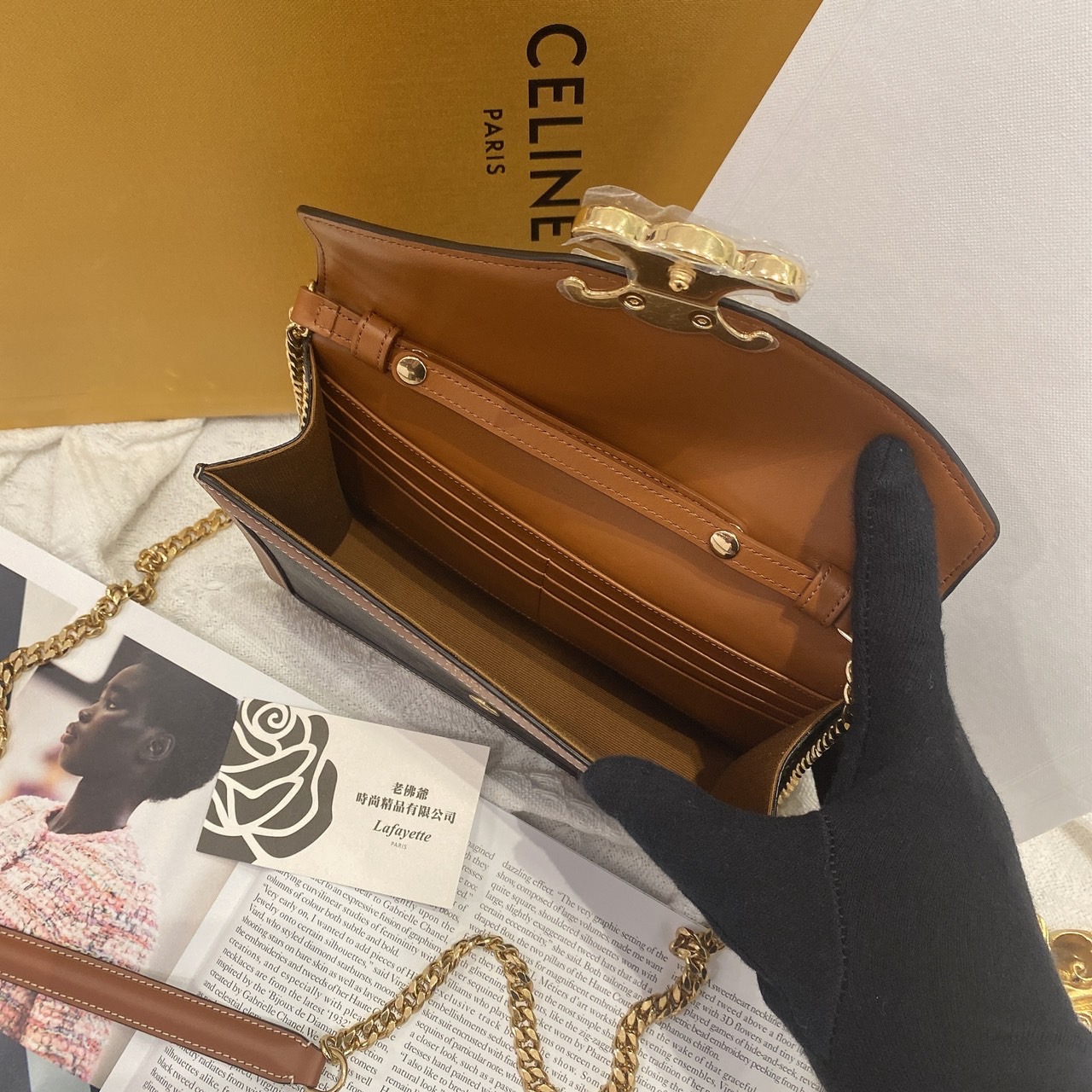 CELINE TRIOMPHE LOGO WOC