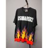 圖片 DSQUARED2 火焰印刷Logo寬版短T