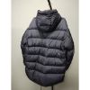 圖片 MONCLER 袖子文字元寶標連帽羽絨外套