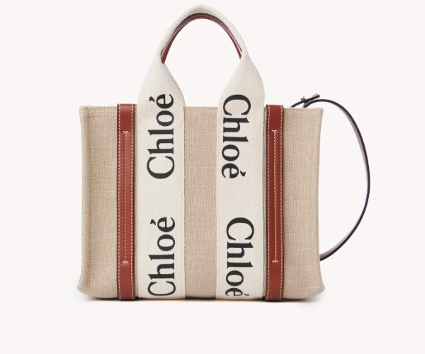 圖片 Chloé Borsa Tote Small Woody Bag