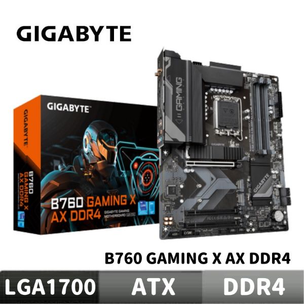 圖片 GIGABYTE 技嘉 B760 GAMING X AX DDR4 主機板