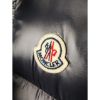 圖片 MONCLER 深藍底貼布LOGO羽絨背心