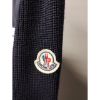 圖片 MONCLER  白底LOGO羽絨毛線拼接外套