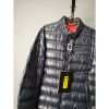 圖片 MONCLER 深藍紅內裡羽絨外套