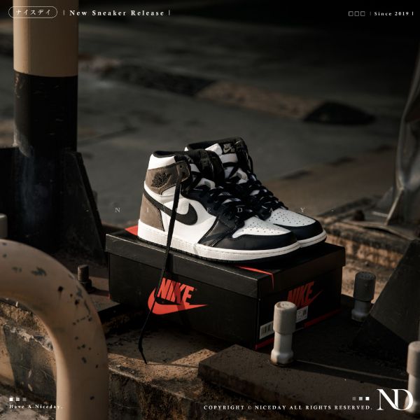 圖片 NICEDAY 代購 Nike Air Jordan 1 Mocha 摩卡 喬丹 一代 男款 555088-105