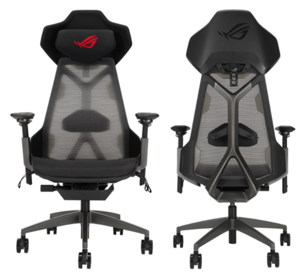 圖片 ASUS ROG SL400 Destrier 人體工學電競椅