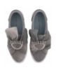 圖片 Chiara Ferragni CF1557 灰色帆布珍珠裝飾蝴蝶結球鞋 EU 38/41