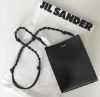 圖片 Jil Sander 小款 Tangle 編織肩帶單肩包 黑色