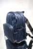 圖片 Miu Miu 5BZ005 絎縫皺褶小羊皮後背包 海藍色