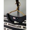 圖片 MONCLER 黑白線條滿版文字短T