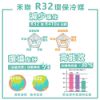 圖片 HW-GL63H禾聯R32變頻一級GL系列窗型冷暖型冷氣