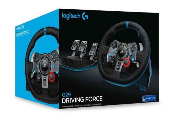圖片 羅技 LOGITECH G29 DRIVING FORCE 賽車方向盤 踏板 GT PS4 PS3 PC 台灣公司貨