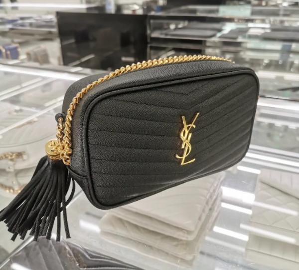 圖片 YSL Saint Laurent LOU mini流蘇相機包