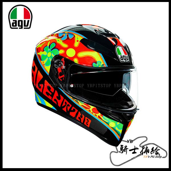 圖片 AGV K3-SV Tribe 46 Rossi 入門 K3 SV 內墨片 亞洲版 2021 新款