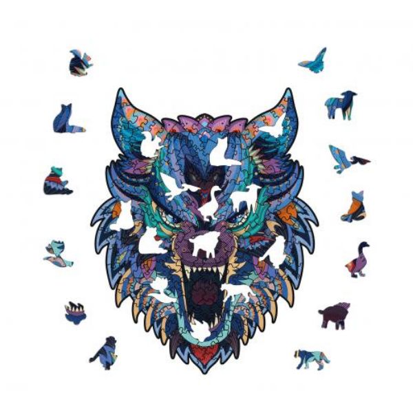 圖片 異格拼圖 異彩系列-狼王〈有點厲害-零卡分期〉Z-293-YAWNGO023