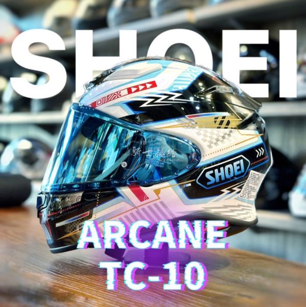 圖片 SHOEI Z8 ARCANE TC-10 彩繪 全罩 輕量 安全帽 日本 Z-8