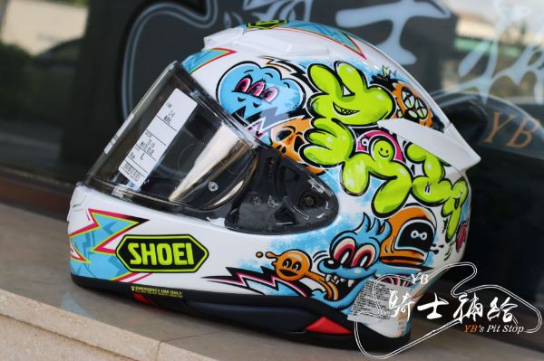 圖片 SHOEI Z8 MURAL TC-10 彩繪 全罩 輕量 安全帽 日本 2021 Z-8