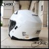 圖片 SHOEI J-Cruise II 素色 白 3/4 內墨鏡 安全帽 SENA J-CRUISE 2