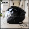 圖片 SHOEI J-FORCE IV 素色 亮黑 半罩 安全帽 輕量化 眼鏡溝 J-FORCE 4