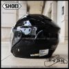 圖片 SHOEI J-FORCE IV 素色 亮黑 半罩 安全帽 輕量化 眼鏡溝 J-FORCE 4