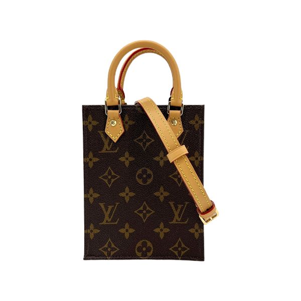 圖片 Louis Vuitton Petit Sac Plat 手提斜背二用琴譜包(M81295-咖)