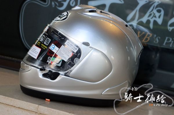 圖片 ARAI RX-7X 素色 Sliver 銀 全罩 安全帽 RX7X SNELL