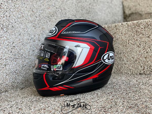 圖片 ARAI RX-7X MAZE BLACK FROST 消光黑 全罩 安全帽 RX7X SNELL