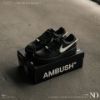 AMBUSH x Nike Air Force 1 聯名 黑 男女 立體勾 DV3464-001