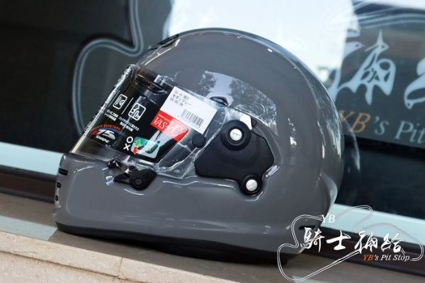 圖片 ARAI RAPIDE NEO 素色 現代灰 全罩 安全帽 日本 復古 經典 SNELL