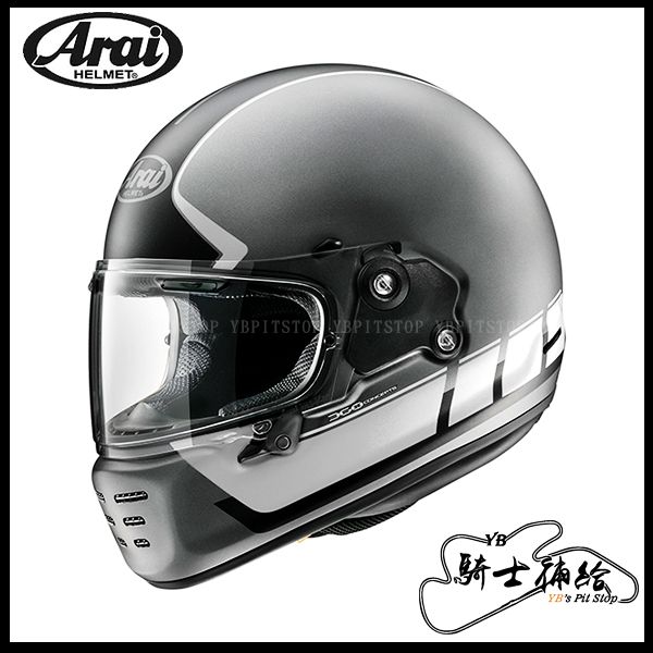 圖片 ARAI RAPIDE NEO SPEEDBLOCK 消光白 安全帽 日本 復古 經典 SNELL