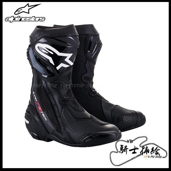 圖片 ALPINESTARS A星 Supertech R 黑 高筒 防摔 頂級 車靴 內靴