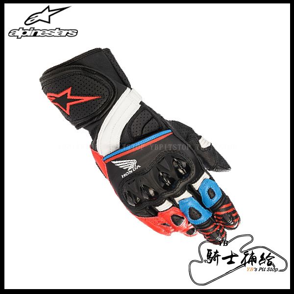 圖片 ALPINESTARS A星 GP PLUS R V2 本田 聯名 HONDA 長手套 防摔 真皮