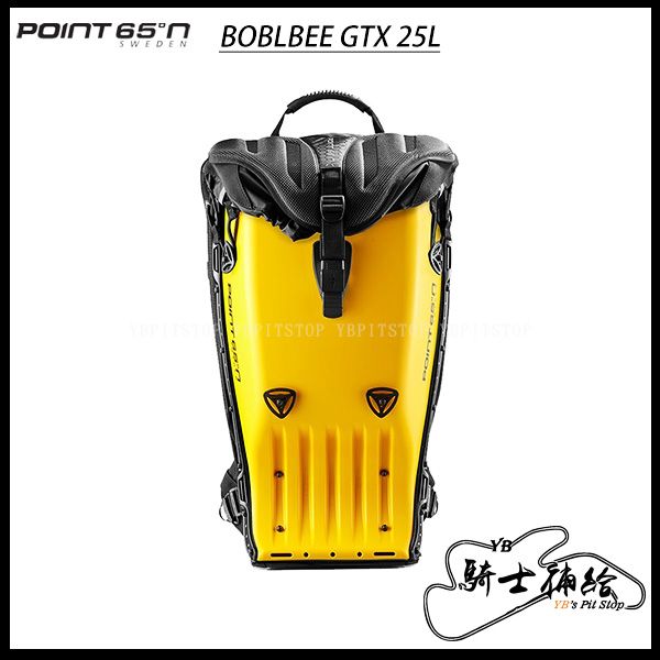 圖片 ✨預購優惠✨ POINT 65°N BOBLBEE GTX 25L 霧面黃 馳聘無界旗鑑 硬殼包 頂級 背墊 免運費