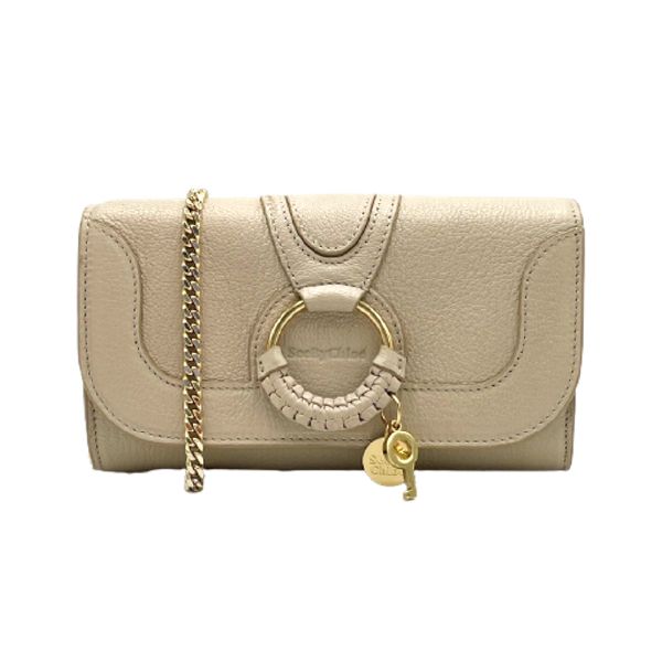 圖片 See By Chloe’ 蔻依 HANA 粒紋 WOC鍊包 米色  CHS20SP912305 24H