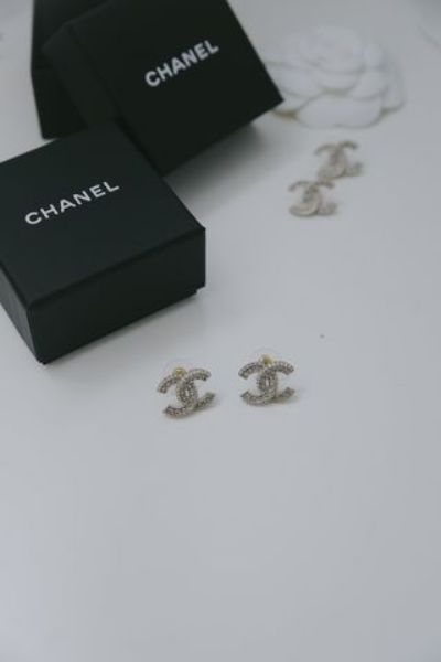 圖片 Chanel 經典雙C耳釘