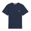 圖片 MAISON KITSUNE 男款小狐狸LOGO M 號深藍色短T 