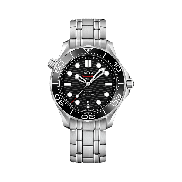 圖片 【OMEGA】歐米茄 黑海馬 Sea Master 海馬300米系列 精鋼 鍊帶款 42mm