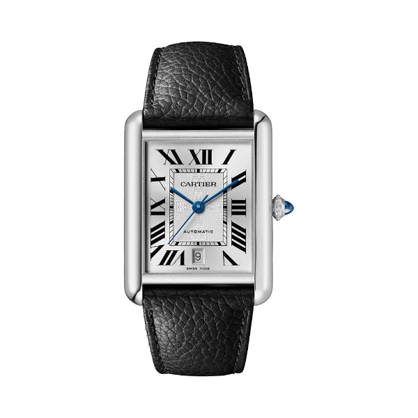圖片 【CARTIER】卡地亞 TANK MUST系列 特大型款 WSTA0040 白面 皮帶款 41X31mm