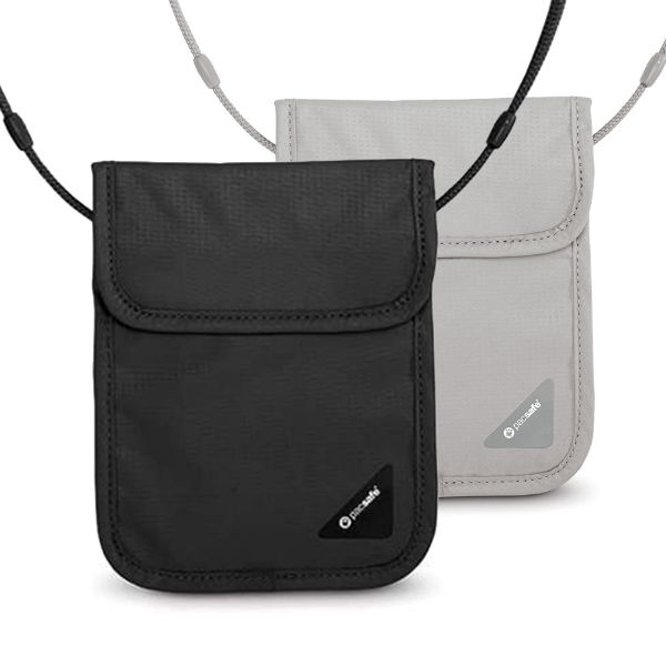 圖片 Pacsafe Coversafe X RFID防盜刷掛頸式隨身小包 X75 灰色