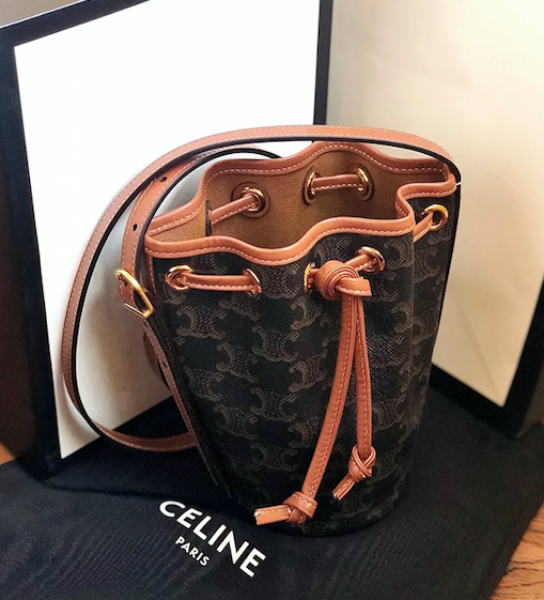 圖片 Celine 抽繩小水桶