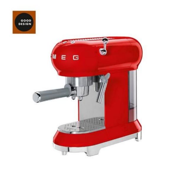 圖片 義大利 SMEG 義式咖啡機-魅惑紅〈有點厲害-零卡分期〉Z-345-ECF01RDUS