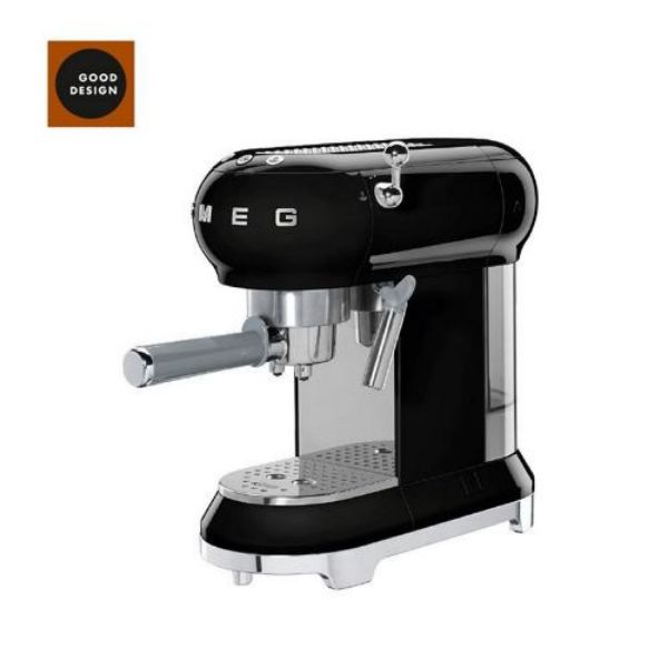 圖片 義大利 SMEG 義式咖啡機-耀岩黑〈有點厲害-零卡分期〉Z-345-ECF01BLUS