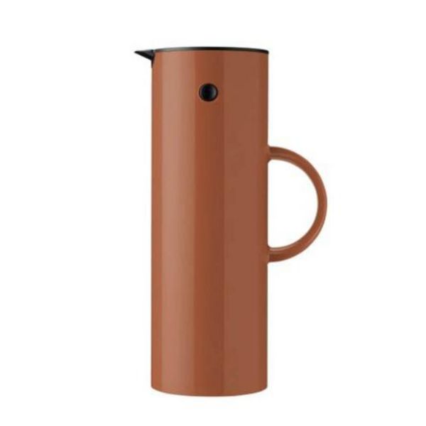 圖片 丹麥 Stelton 啄木鳥真空保溫壺1L-磚紅〈有點厲害-零卡分期〉Z-328-094691