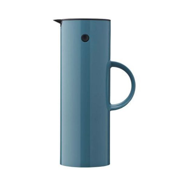 圖片 丹麥 Stelton 啄木鳥真空保溫壺1L-藍灰〈有點厲害-零卡分期〉Z-328-096886