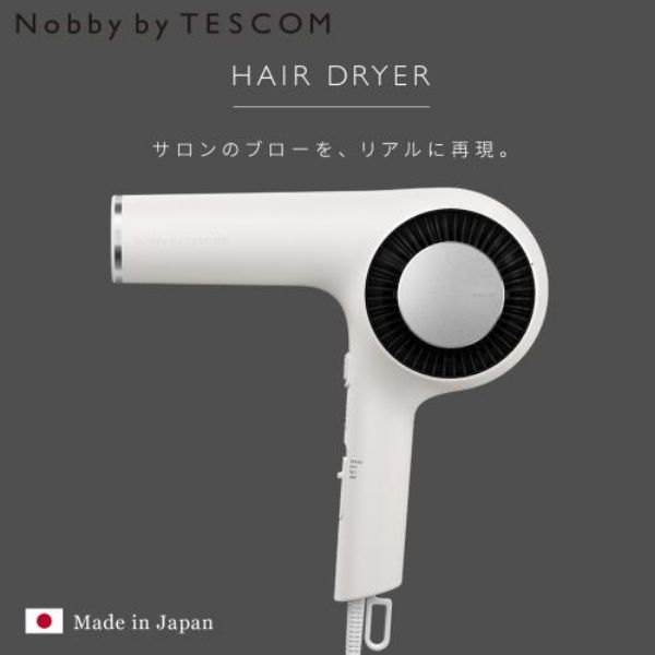 圖片 日本NOBBY BY TESCOM 專業沙龍修護離子吹風機 NIB3000TW-晨霧白〈有點厲害-零卡分期〉Z-145-BENONIB3000TWWH