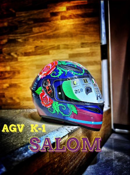 圖片 AGV K-1 SALOM 亞洲版 K1 2021 新款 全罩 安全帽