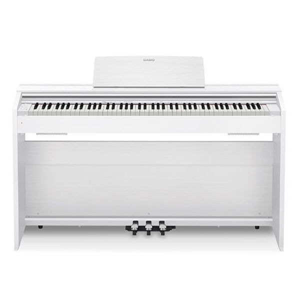 圖片 【CASIO】PX-870 88鍵滑蓋式數位鋼琴/電鋼琴 (白色)