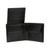 圖片 MONTBLANC 萬寶龍 小牛皮雙褶皮夾 有零錢袋 黑色  5524