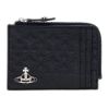 圖片 Vivienne Westwood  EMBOSSED 卡包/卡夾 含零錢袋(黑色) 51120009-L001Y1SIZN401